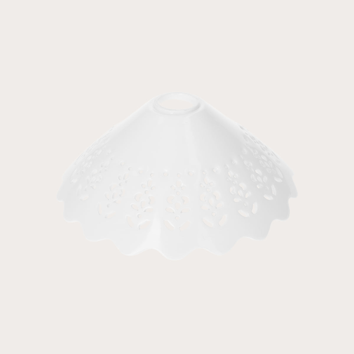 Rustic Perforated Ceramic Lampshade Ø 30 cm