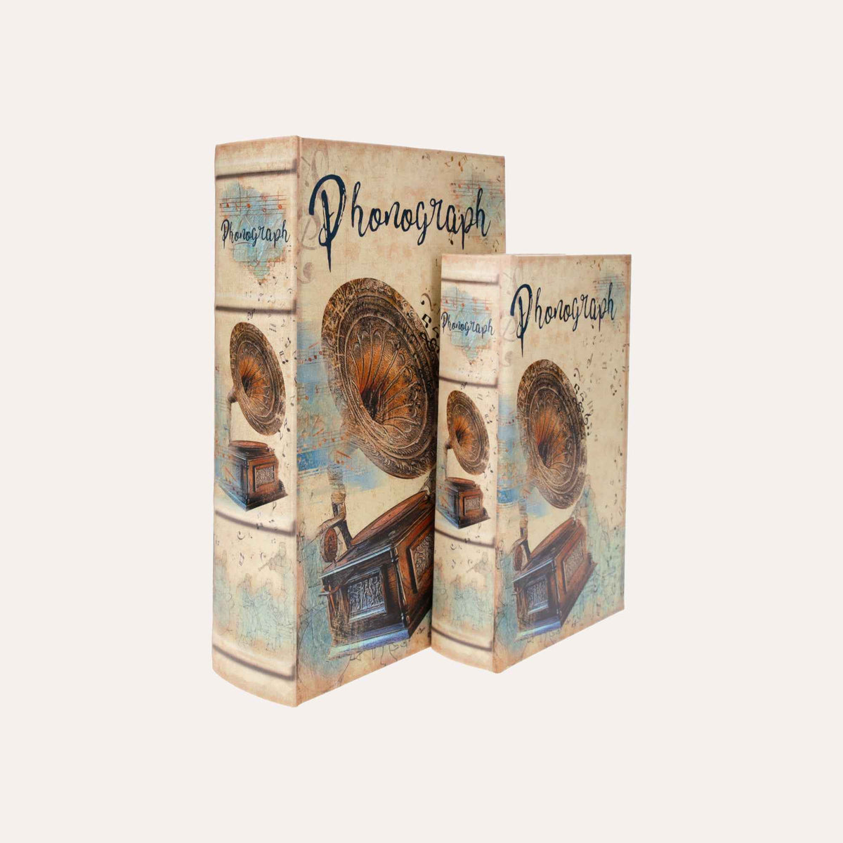 Pair of Phonograph boxes