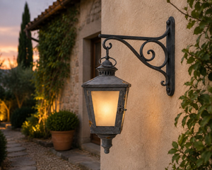 Lanterna Ferro Cinzento 36x17 cm - KeyHome Store