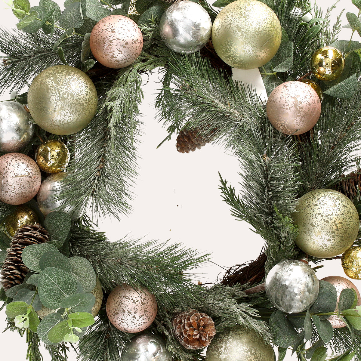 Ghirlanda Natalizia con Pigne e Ghirlande Ø. 60cm