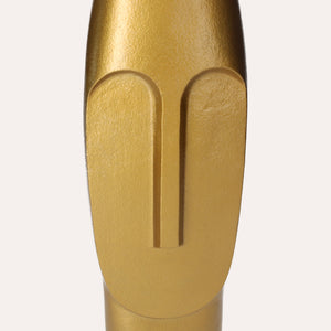 Vaso Etnico in Metallo Oro H.38 cm - KeyHome Store