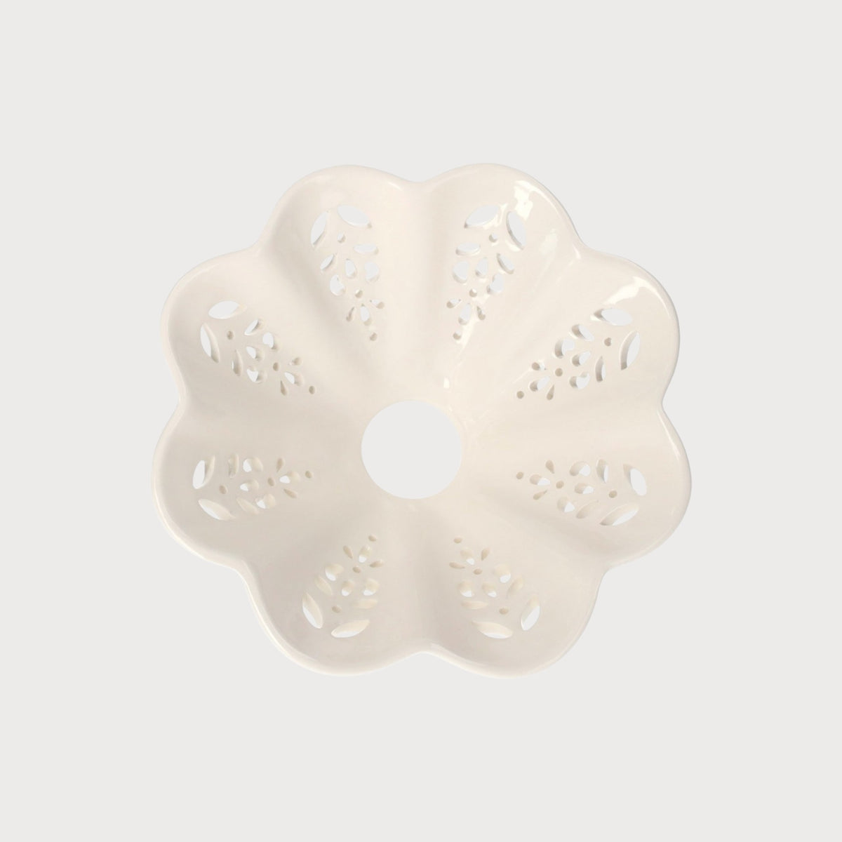 Perforated Ceramic Lampshade Ø 22 cm