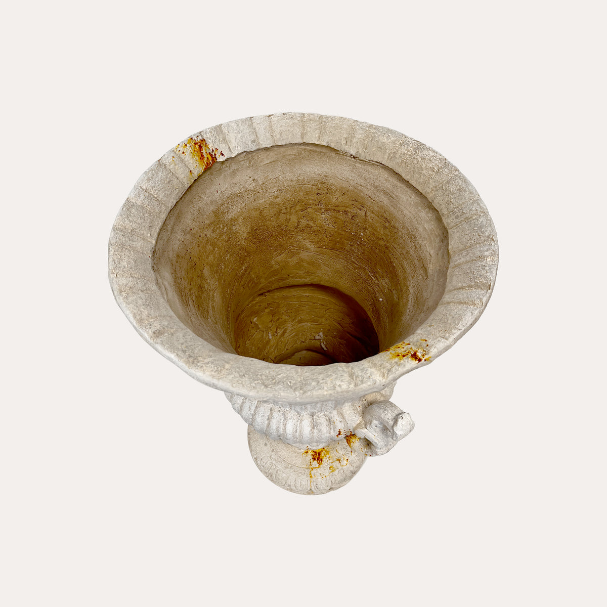 Harzvase mit Griffen