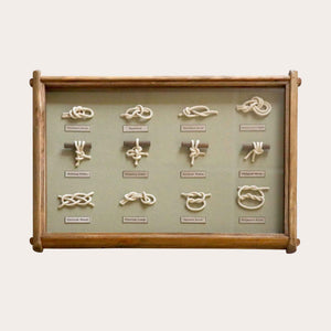 Decorative Wooden Picture with Knots – Natural and Unique Style