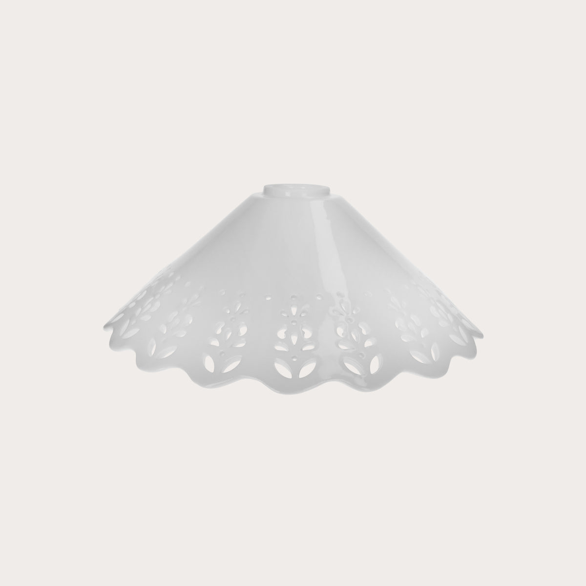 Rustic Perforated Ceramic Lampshade Ø 30 cm