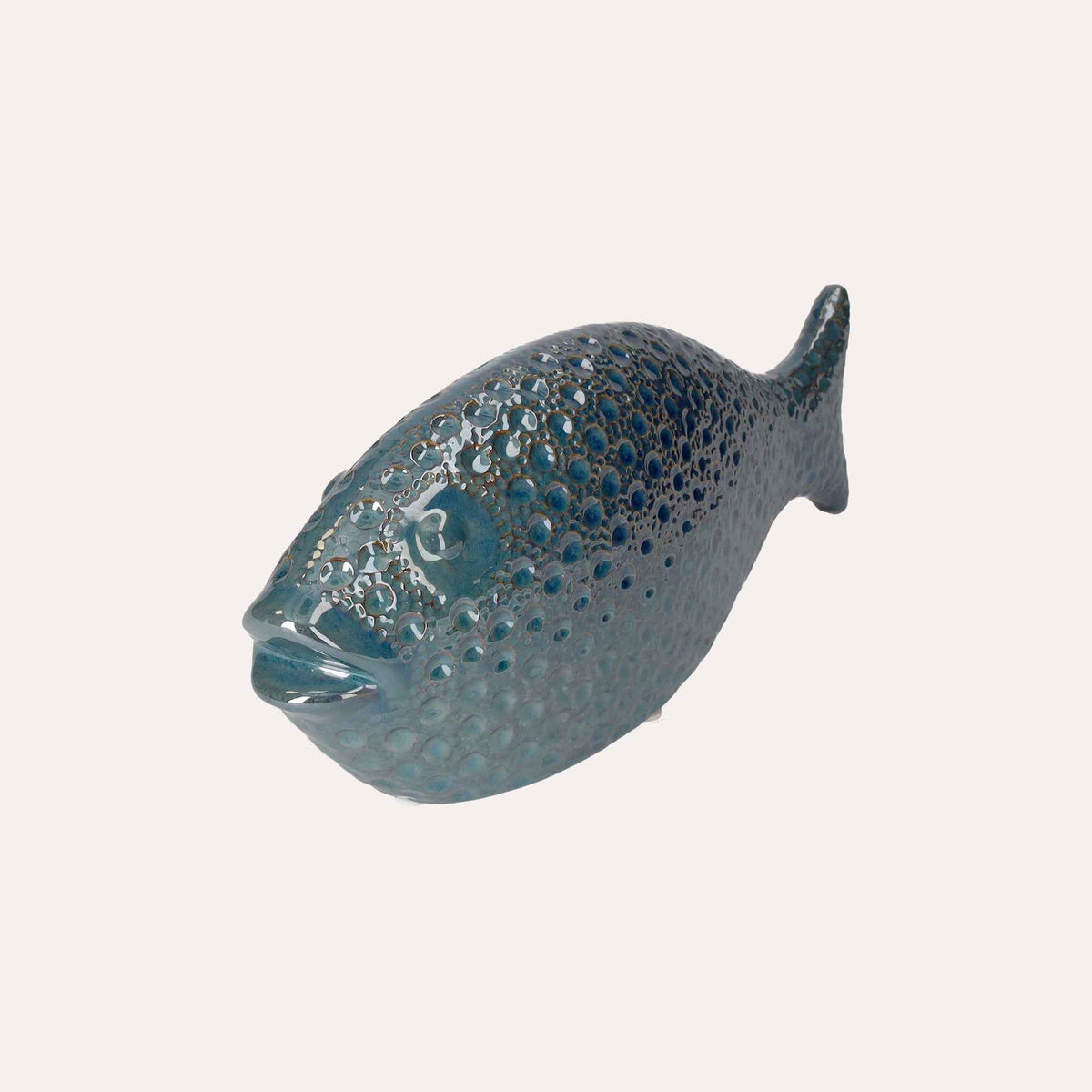 Cobalt Blue Decorative Fish in Ceramic