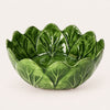 Verza Salad Bowl in Emerald Green Ceramic Ø. 29cm
