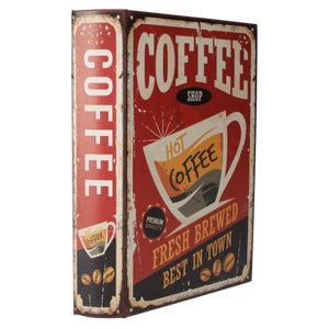 Caja decorativa para libros "Café"