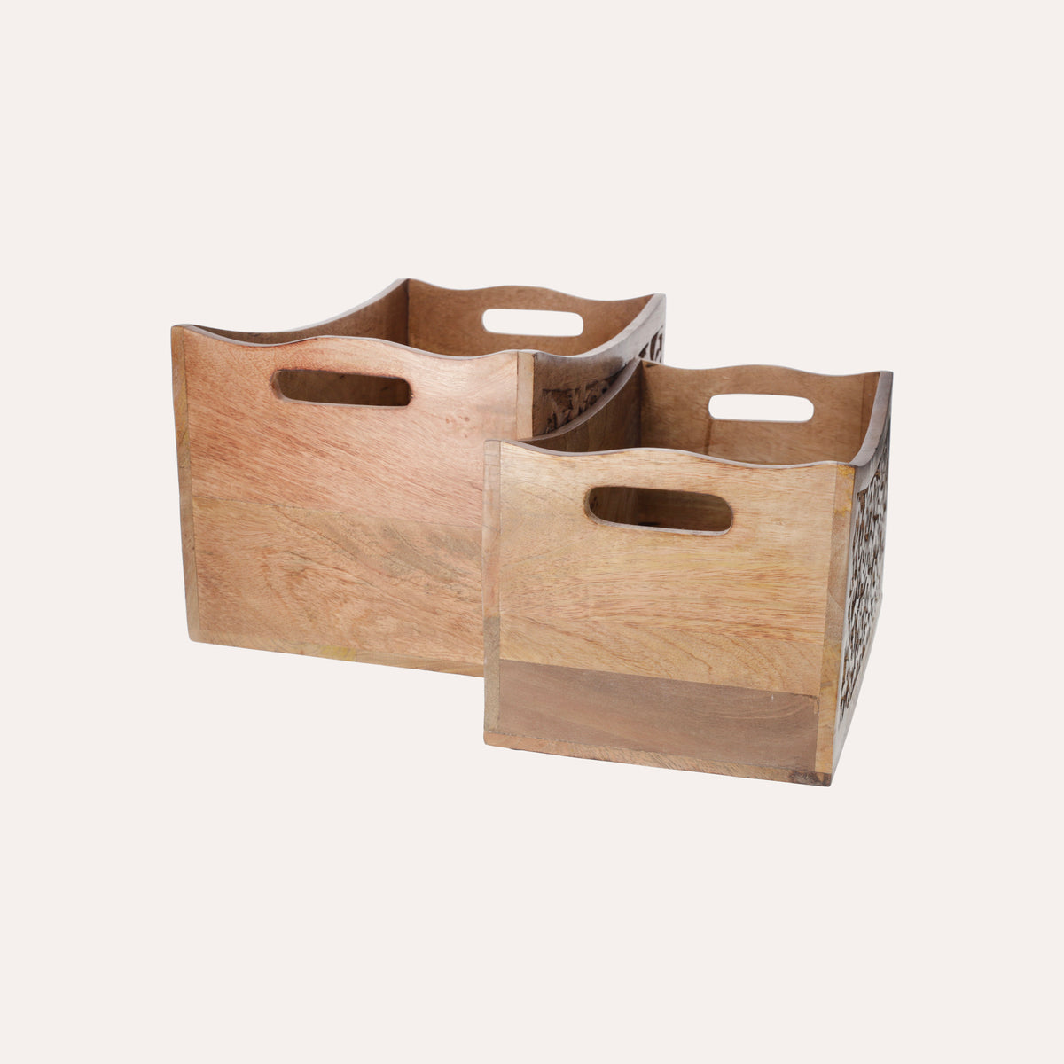 Magazine Rack in Indian Wood