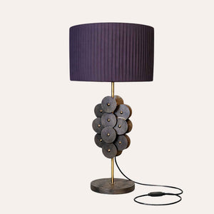 Modern Decorative Lamp with Rounded Shields – Refined Design for Interiors