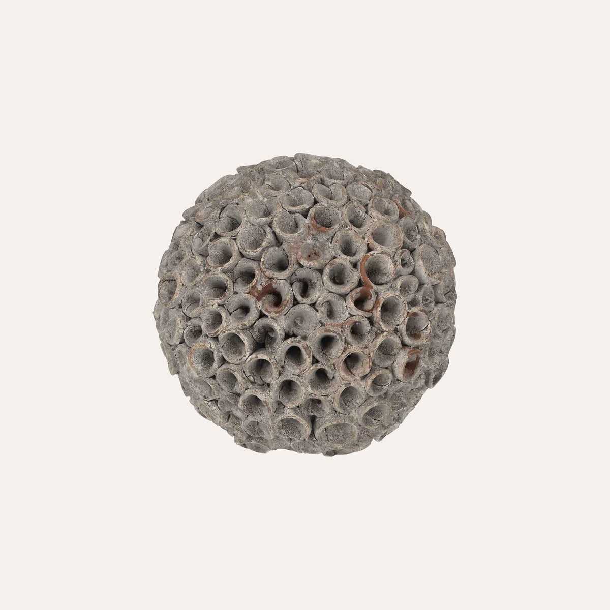 Large Gray Resin Decorative Coral