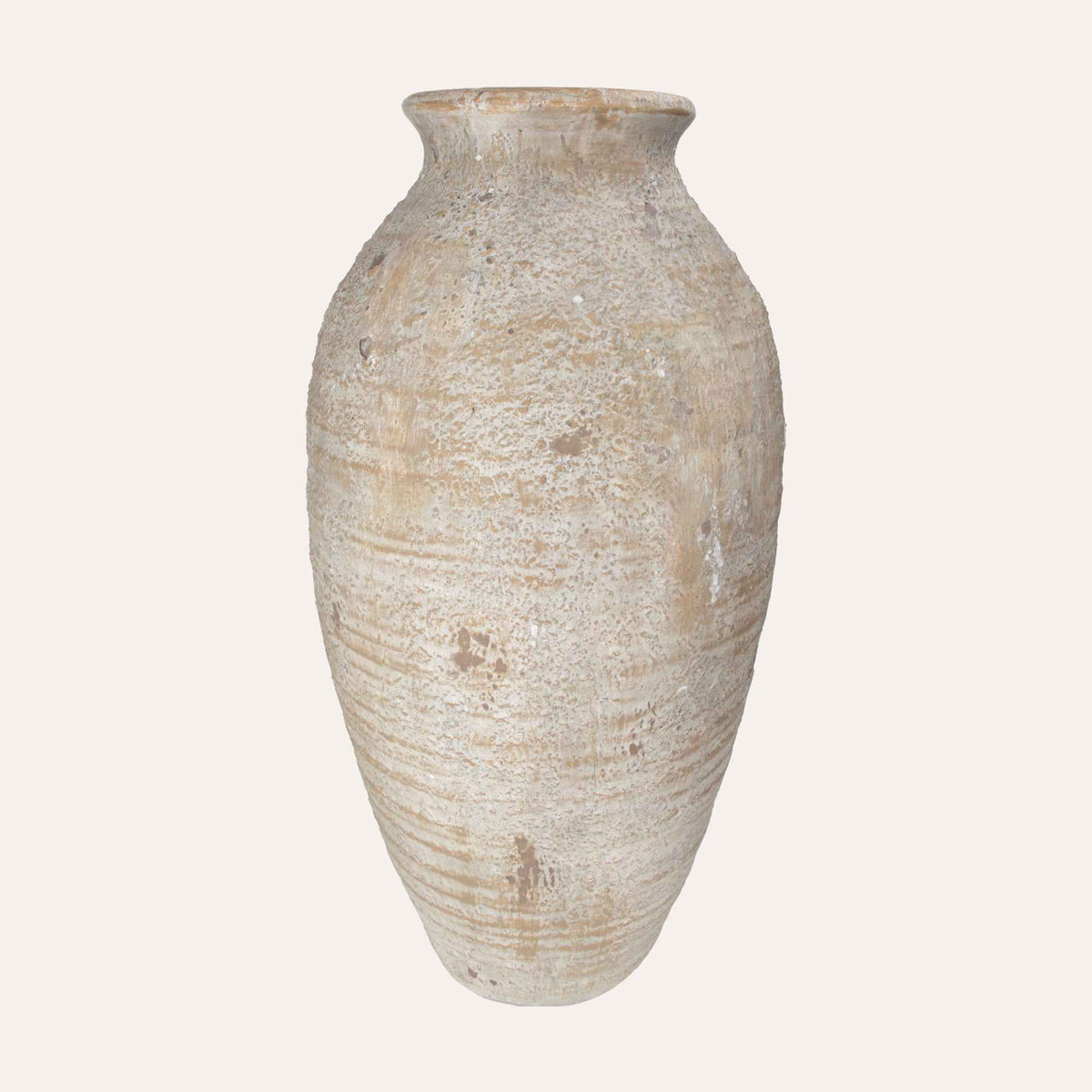 Sandblasted Amphora 60 cm High for Flowers and Decorations