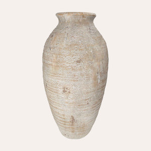 Sandblasted Amphora 60 cm High for Flowers and Decorations