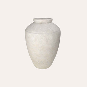 Gray Stone Amphora Shabby Chic Finish