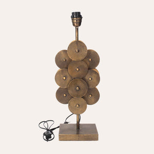 Modern Decorative Lamp with Rounded Shields – Refined Design for Interiors