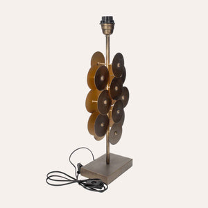 Modern Decorative Lamp with Rounded Shields – Refined Design for Interiors