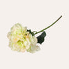 Juego de 5 hortensias artificiales amarillas H. 57 cm