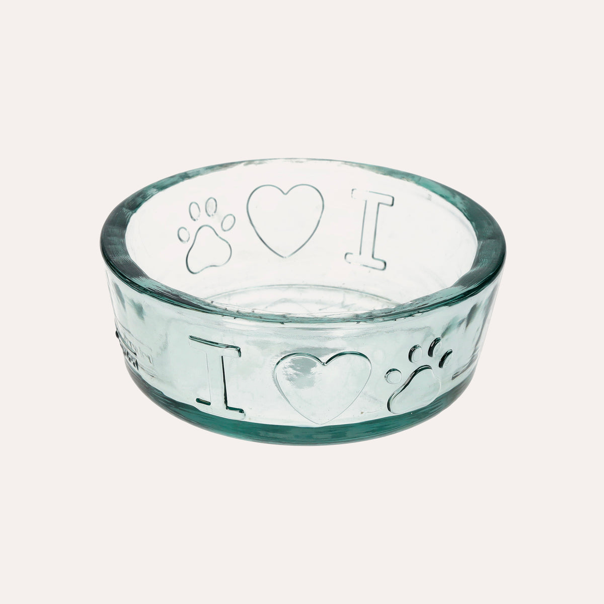 Bol en verre pour chiens