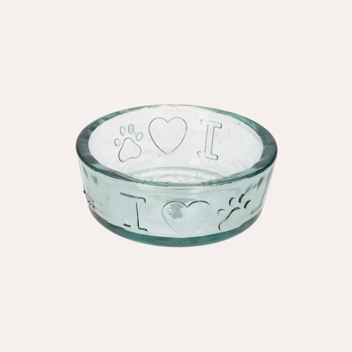 Bol en verre pour chats