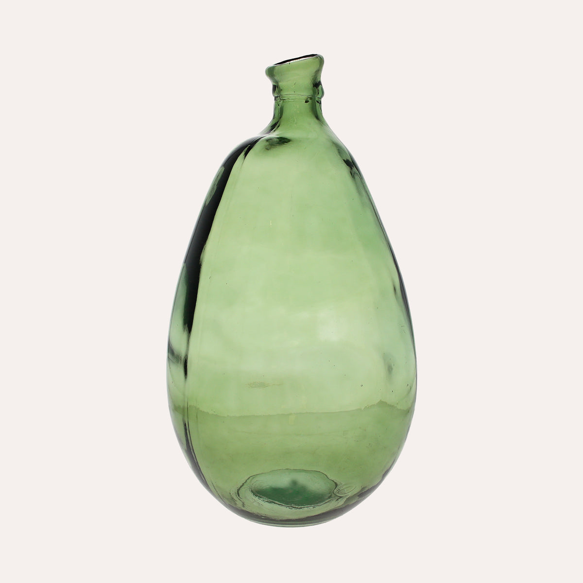 Outre verte en verre