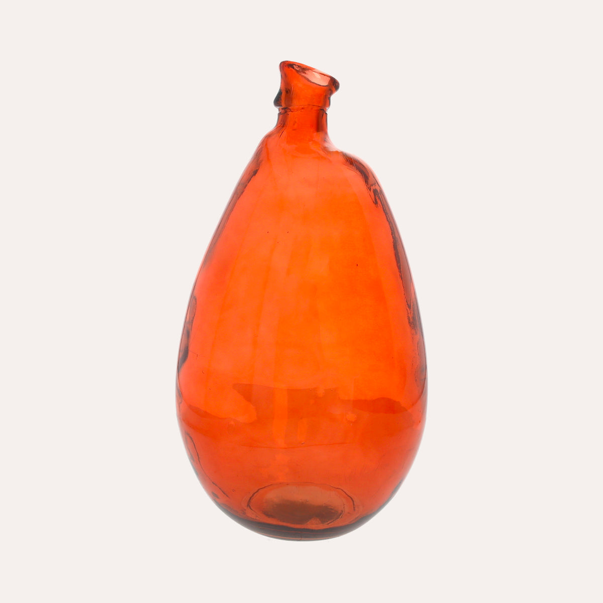 Outre orange en verre