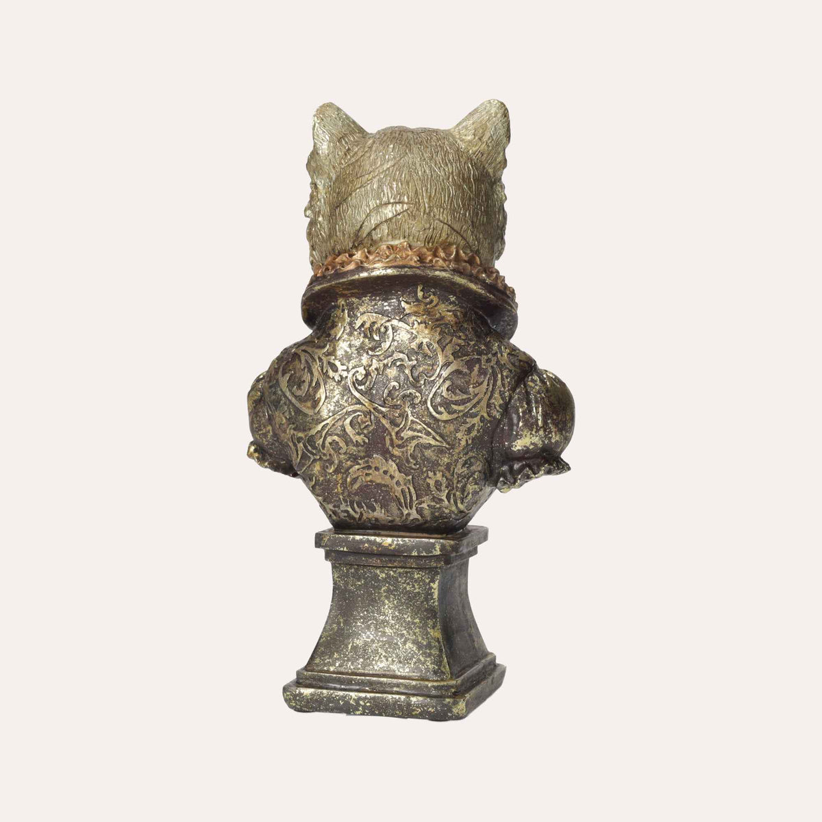 Wolf Bust in Resin – Realistic Decorative Sculpture for Home and Office Furnishings